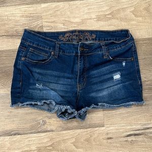 WAX Jean shorts juniors size large
